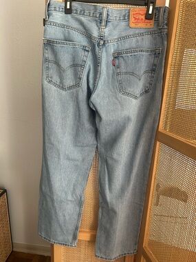 Levi’s 550 Relaxed Fit Jeans Light Wash W32 L30 Vintage 90s Straight Leg Denim”